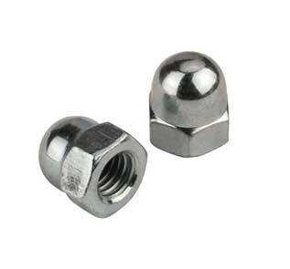 Stainless 316H Acron Steel Nuts Fasteners Manufacturer in India