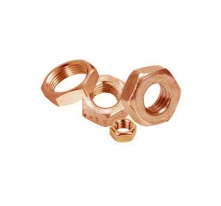 Copper Nickel Hex Nuts Manufacturer in India